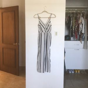 American Eagle Striped Jumpsuit